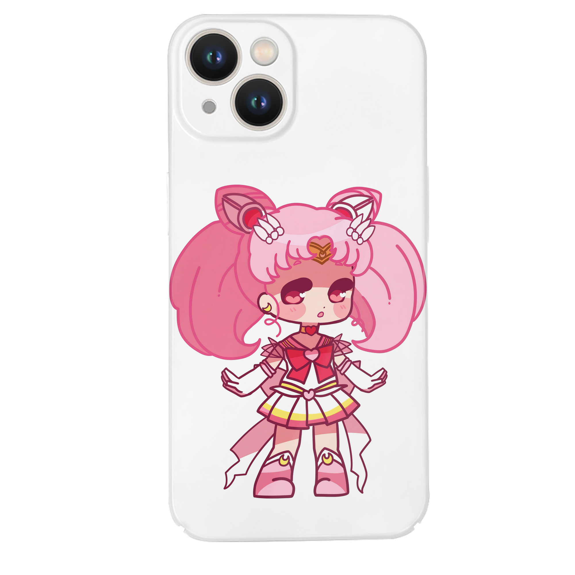 （画像用） 美少女戦士セーラームーン ちびうさ Sailor Moon Chibiusa Tsukino Usagi Small Lady Serenity 【iPhone 14シリーズ対応】ハードケース
